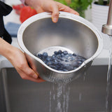 Joyce Chen 9.5-In. Rice Washer, Colander, and Strainer