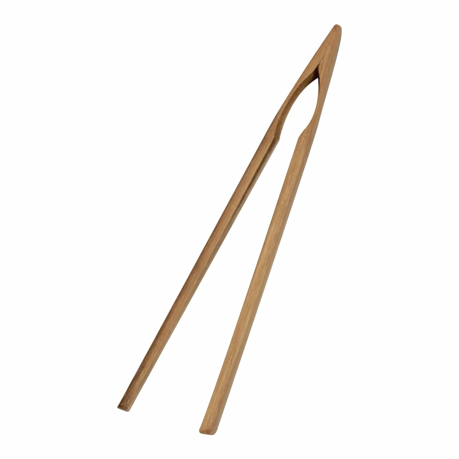 Joyce Chen Burnished Bamboo Toaster Tongs, 6.5-In.
