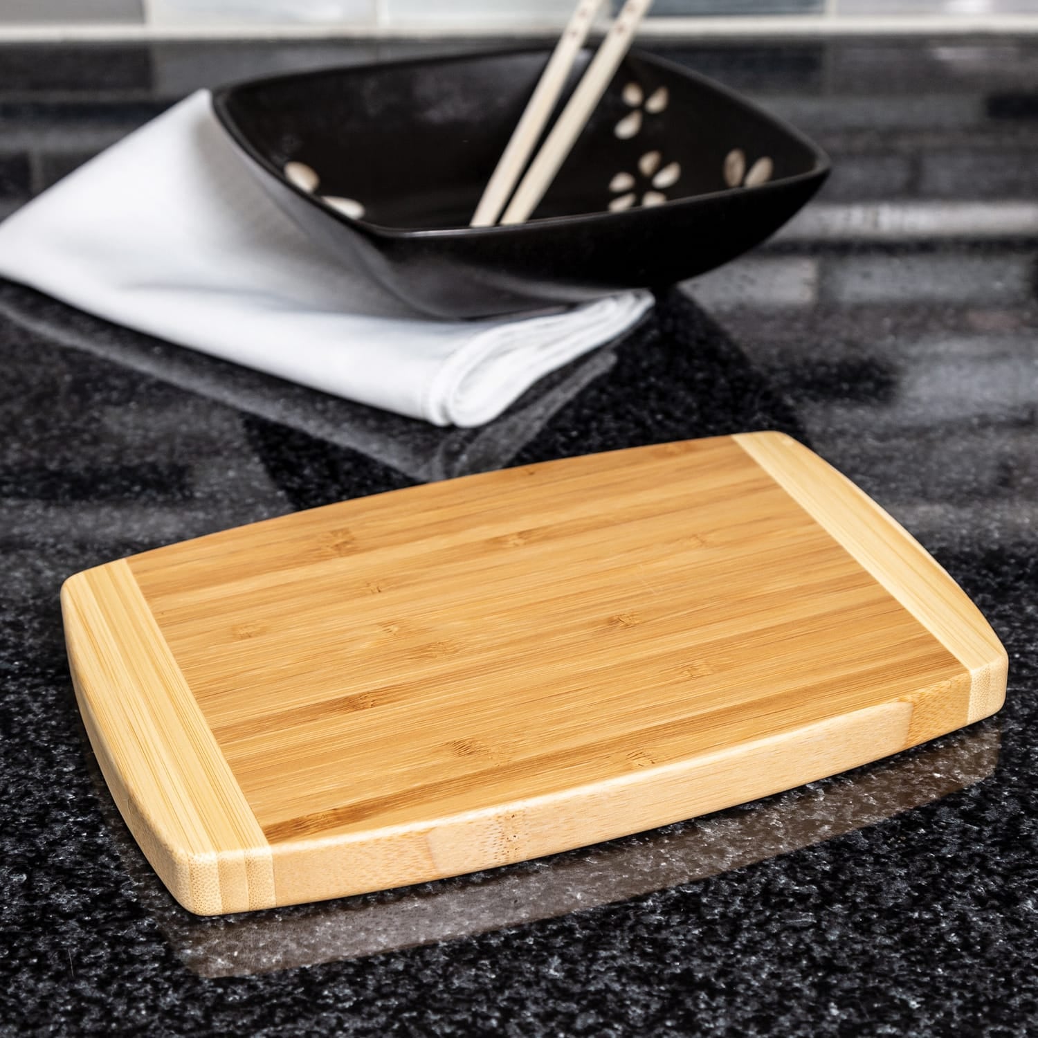 Joyce Chen Burnished Bamboo Cutting Board, Small