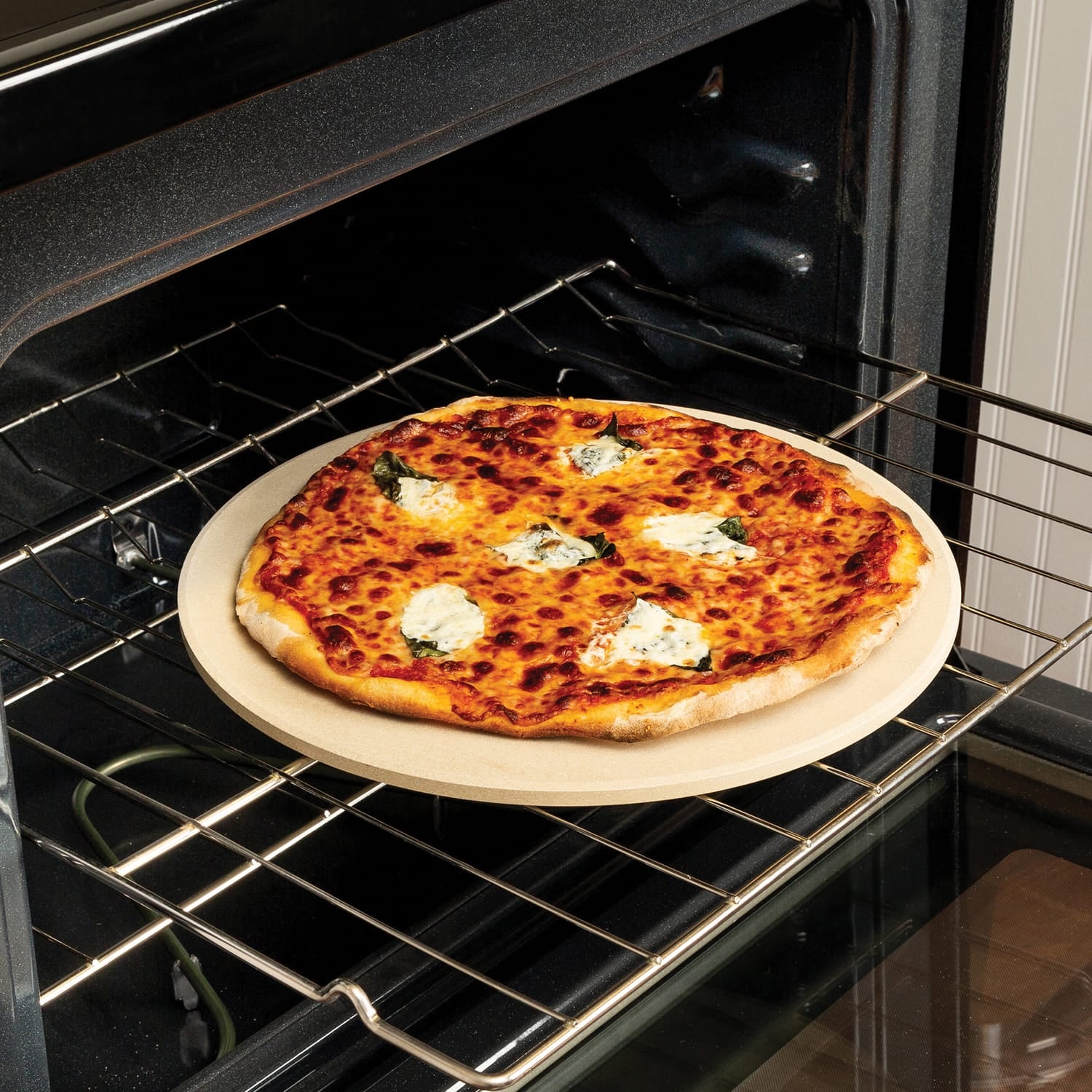 Old Stone Pizza Kitchen Round Pizza Stone, 14 In.