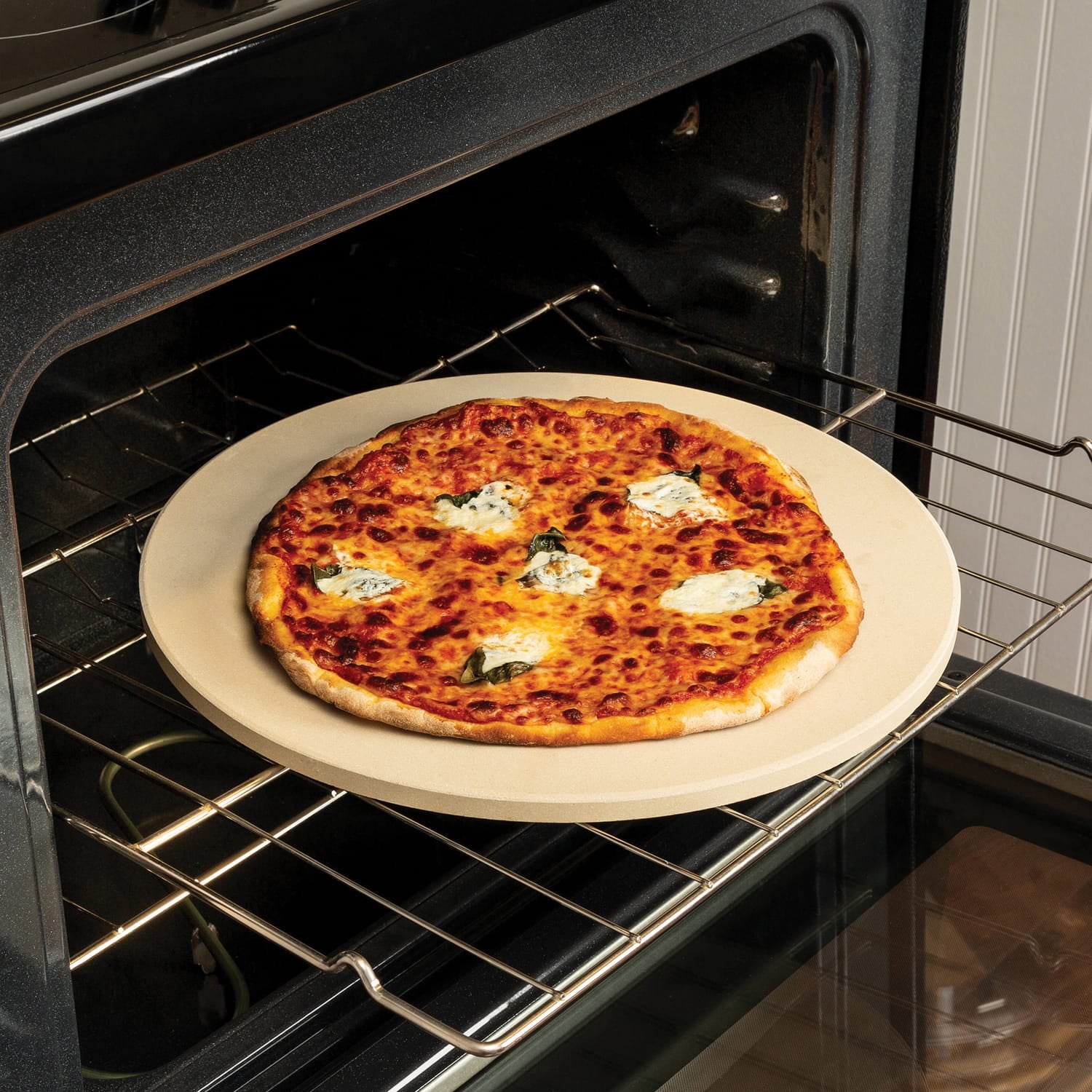 Old Stone Pizza Kitchen Round Pizza Stone, 16 In.