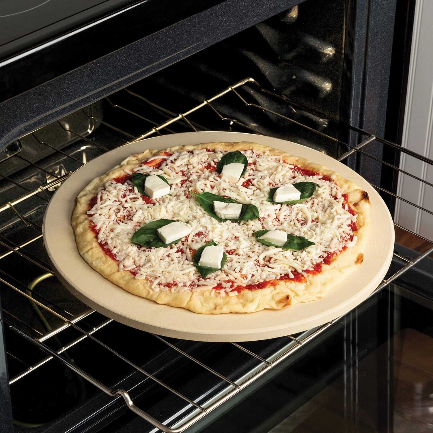 Old Stone Pizza Kitchen Round Pizza Stone, 16 In.