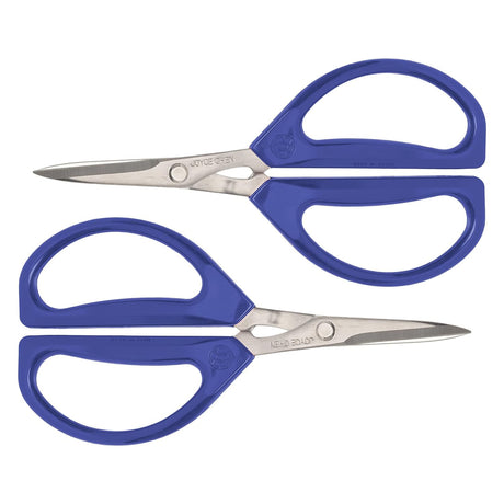 Joyce Chen 6.3-In. Original Unlimited Kitchen Scissors with Ergonomic Blue Handles, Ambidextrous, 2 Pack