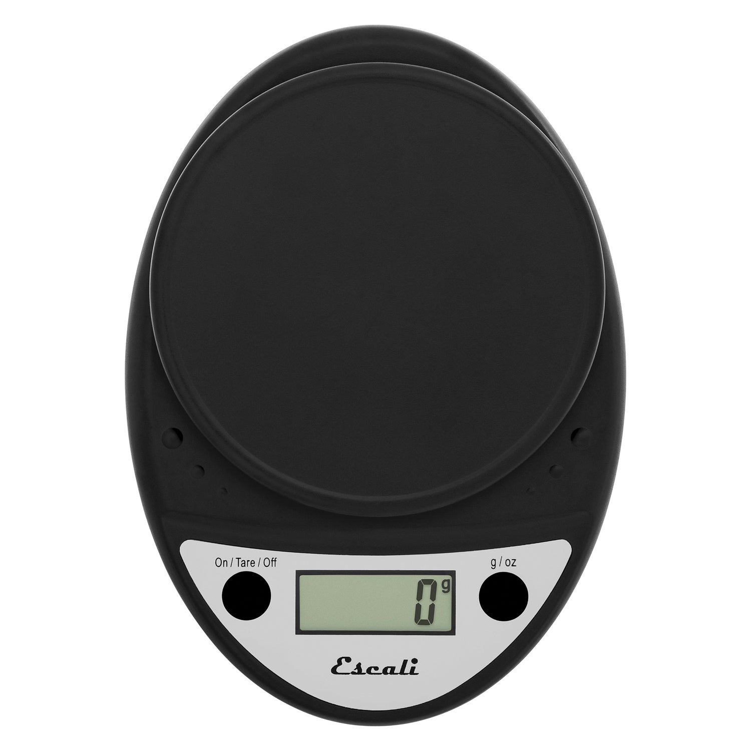 Escali Primo Digital Kitchen Scale, Black Obsidian