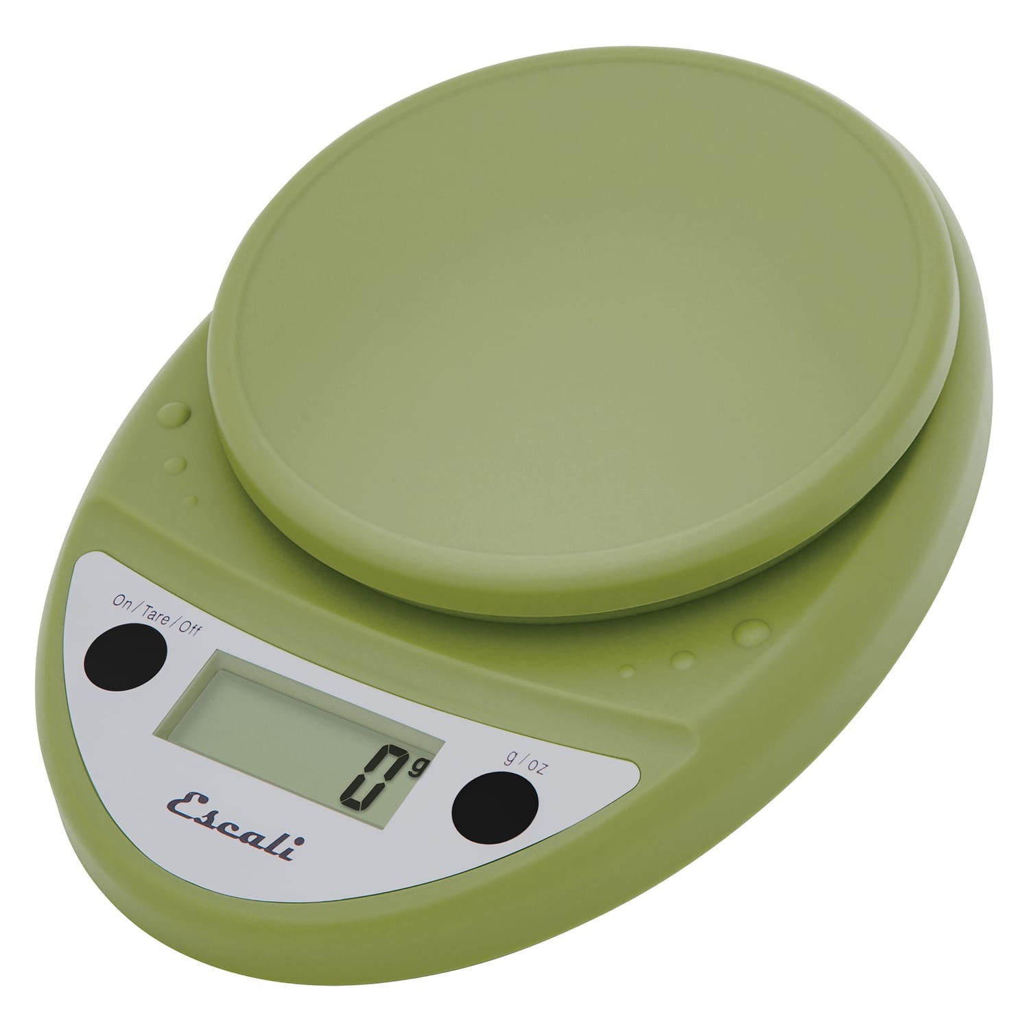 Escali Primo Digital Kitchen Scale, Tarragon Green