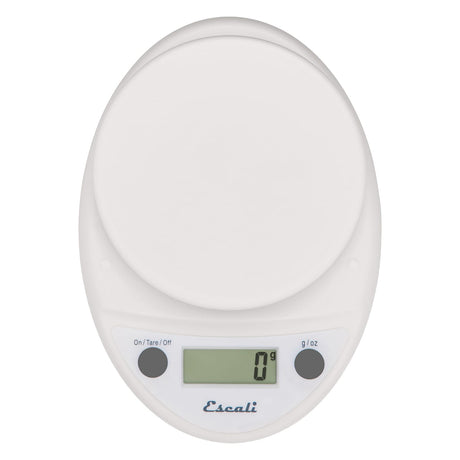Escali Primo Digital Kitchen Scale, White