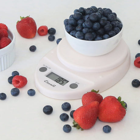 Escali Primo Digital Kitchen Scale, White