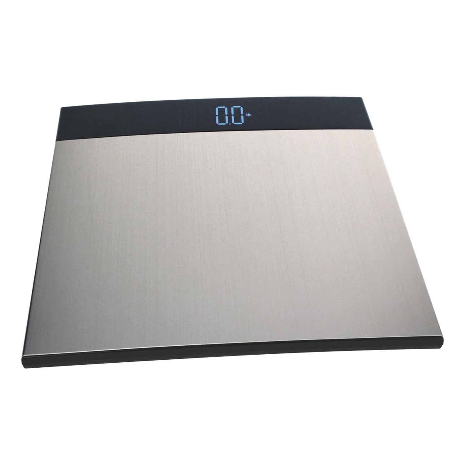 Escali Oversized 440-lb Capacity Silver Bathroom Scale