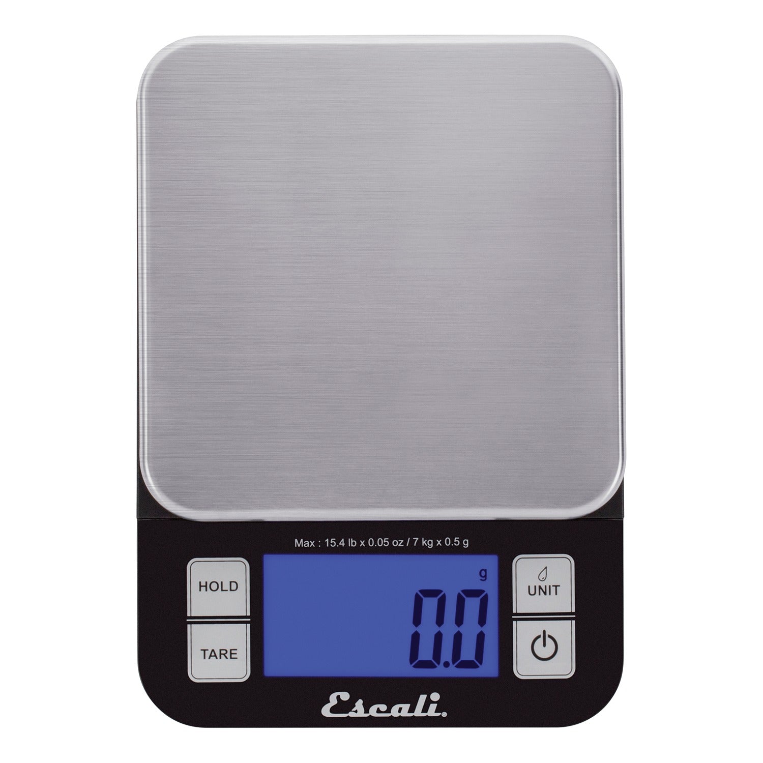 Escali Nutro Digital Food Scale, Black/Silver
