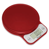 Escali Telero 13.2-Lb.-Capacity Digital Kitchen Scale, Red