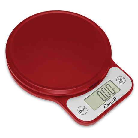 Escali Telero 13.2-Lb.-Capacity Digital Kitchen Scale, Red