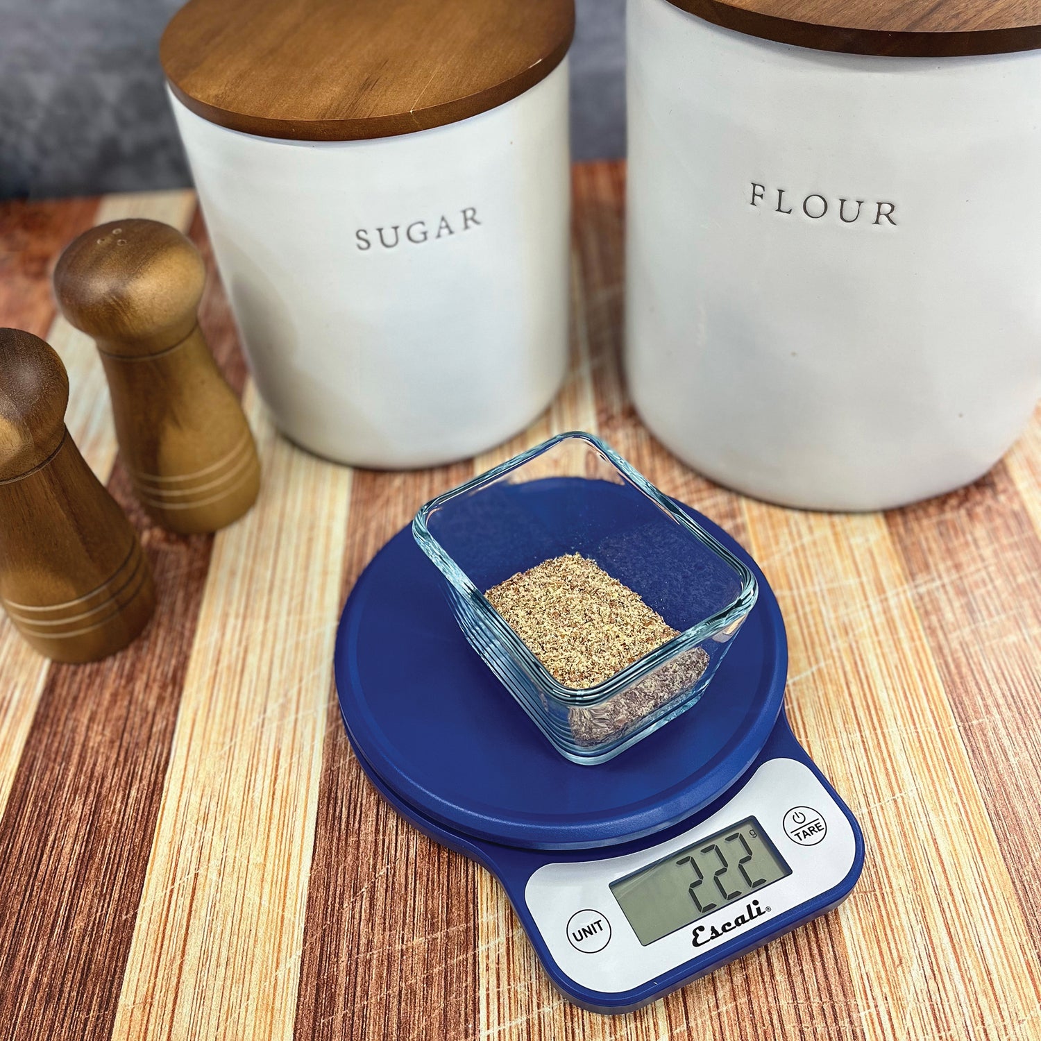 Escali Telero 13.2-Lb.-Capacity Digital Kitchen Scale, Blue