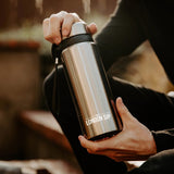 The London Sip Tea Infuser Bottle, 25 Oz., Silver