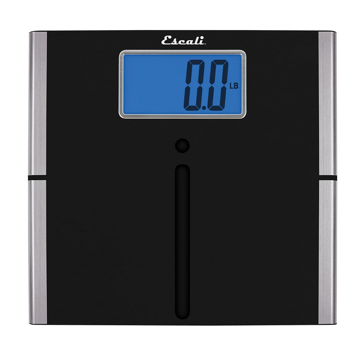 Escali 440-lb Capacity Black Bathroom Scale