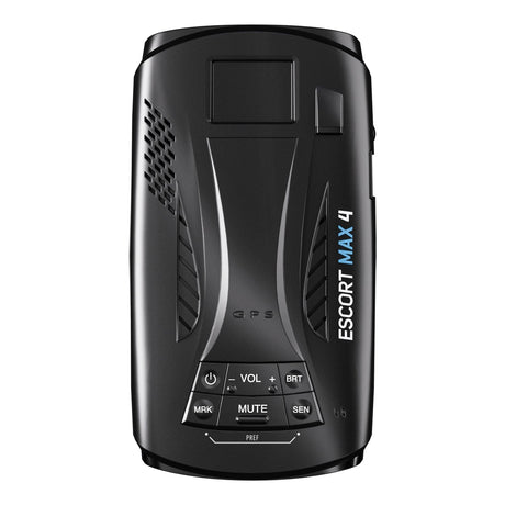 Escort MAX 4 Color OLED Laser Radar Detector with Built-in GPS