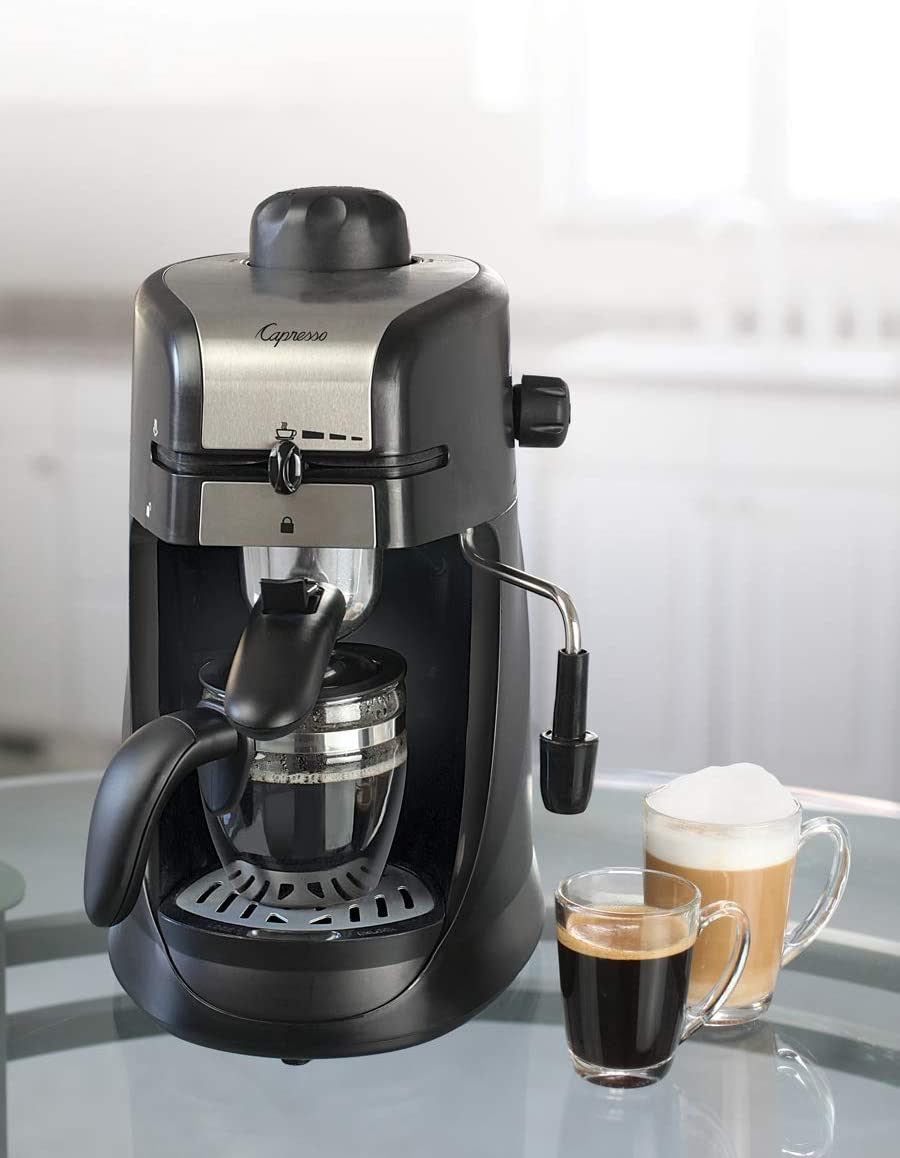 Capresso ESPRESSOMAKER304.98-RB Steam Pro 4-Cup Espresso & Cappuccino Maker - Refurbished