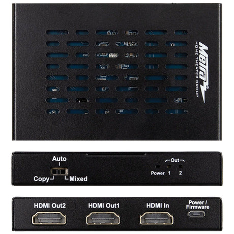 Ethereal HDMI Scaling Splitter with 1 Input and 2 Outputs, CS-1X2HDMSPL5