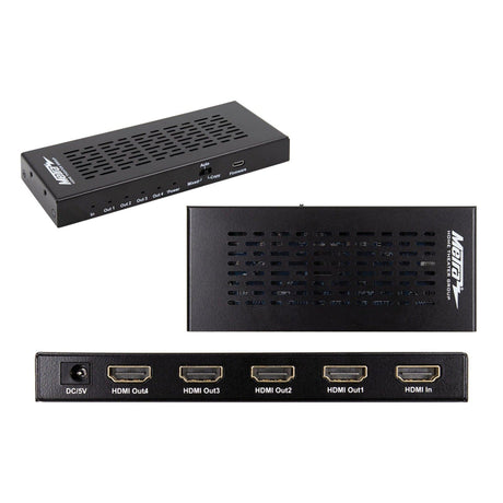Ethereal HDMI Scaling Splitter with 1 Input and 4 Outputs, CS-1X4HDMSPL5