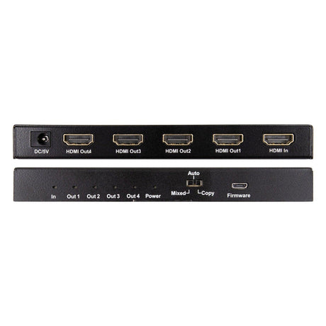 Ethereal HDMI Scaling Splitter with 1 Input and 4 Outputs, CS-1X4HDMSPL5