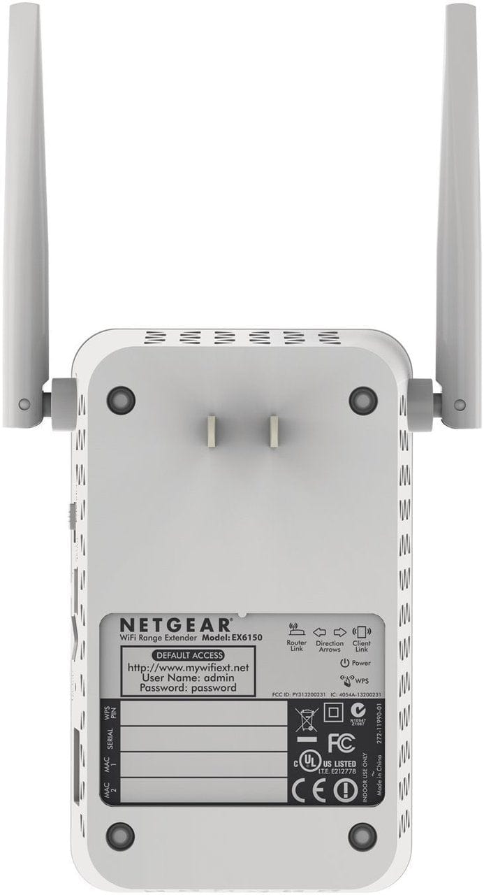 NETGEAR AC1200 WiFi Dual Band Range Extender - Certified Refurbished
