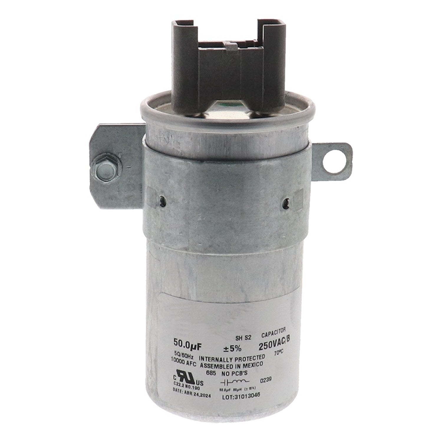 ERP Replacement Washing Machine 50-Microfarad Motor Run Capacitor for Whirlpool Part Number W10804664