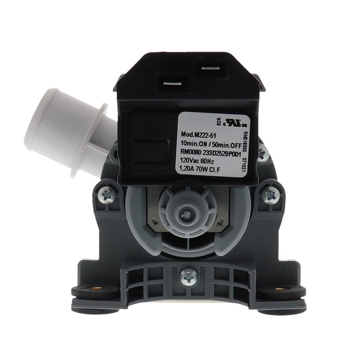 ERP Replacement Washer Drain Pump WH23X26206 for Select Clothes Washers