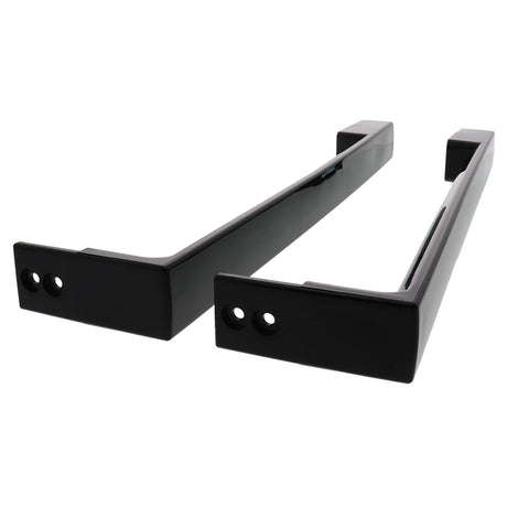 ERP Replacement Refrigerator Door Handle Set, Black, for GE Part Number WR12X32350