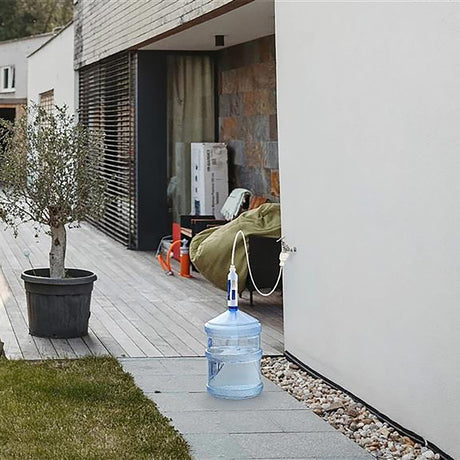 EZ Jug Water Filtration System with Garden Hose Faucet Adapter
