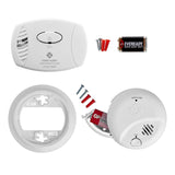 First Alert Standard Battery-Operated Smoke Alarm and CO Alarm Value 2 Pack with Models SMI100 and CO400