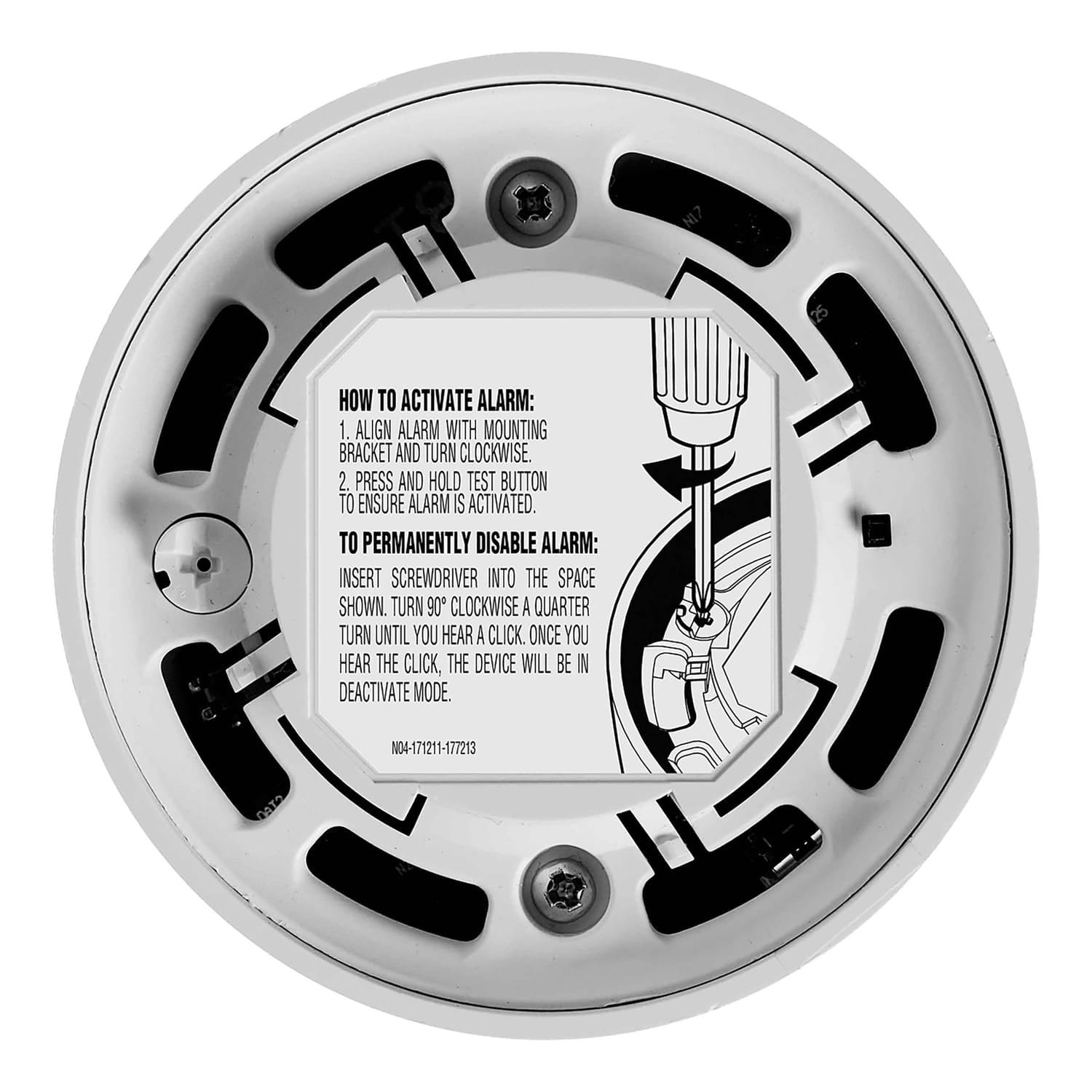 First Alert SM210M Sealed 10-Year-Battery Micro Smoke Alarm