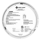 First Alert SMCO210 Sealed 10-Year-Battery 2-in-1 Smoke and CO Alarm with Slim Profile
