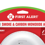 First Alert SMICO100 Battery-Operated 2-in-1 Smoke and CO Alarm, Ionization