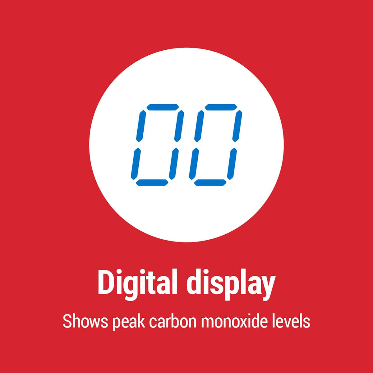 First Alert CO3-B01D-T Battery-Operated Carbon Monoxide Alarm with Digital Display