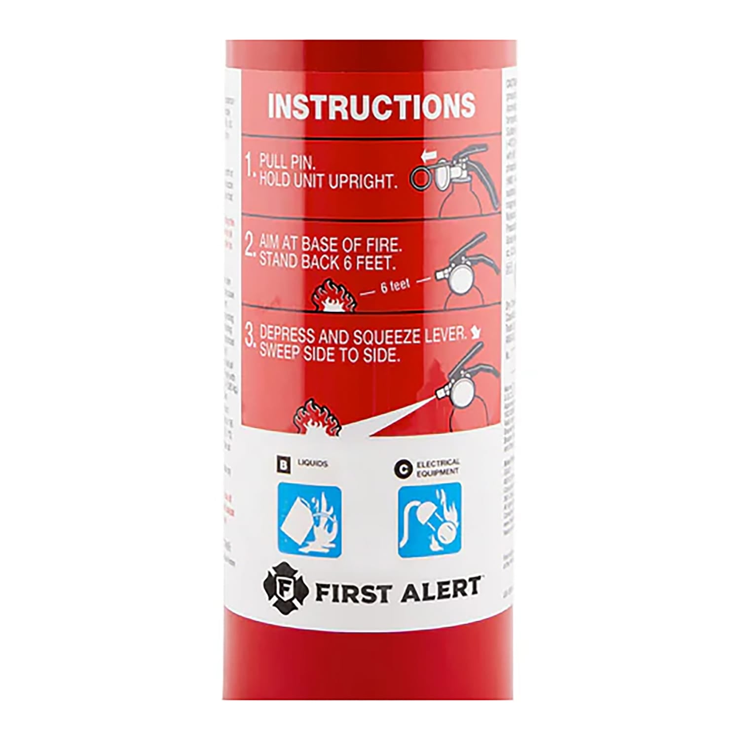 First Alert Rechargeable Garage Fire Extinguisher UL Rated 10-B:C, GARAGE10