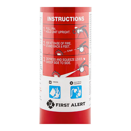 First Alert Rechargeable Garage Fire Extinguisher UL Rated 10-B:C, GARAGE10