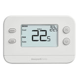 Honeywell Home X1N Nonprogrammable Thermostat with Conventional/Heat Pump Single-Stage Compatibility