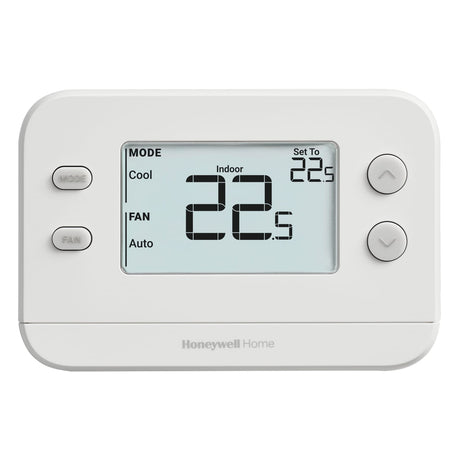 Honeywell Home X1N Nonprogrammable Thermostat with Conventional/Heat Pump Single-Stage Compatibility