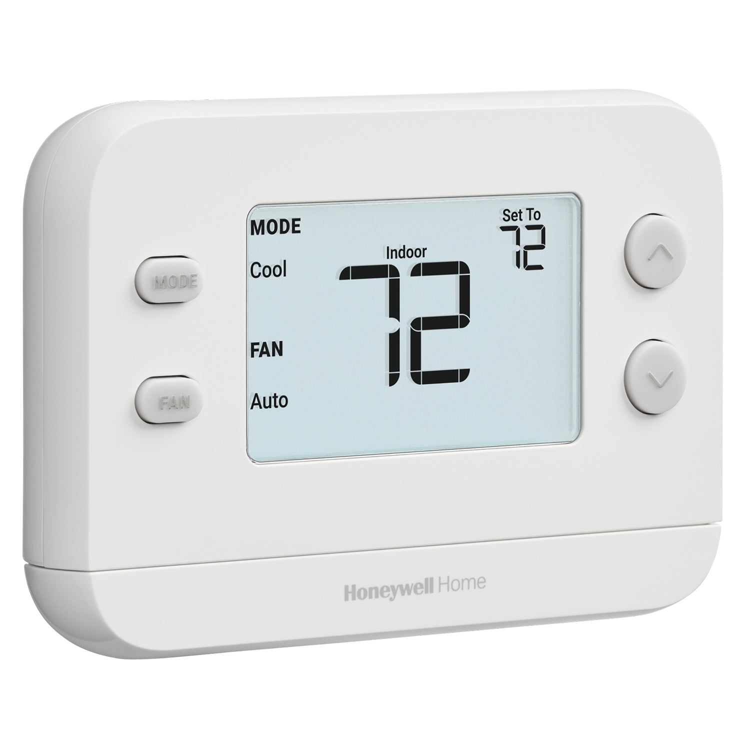 Honeywell Home X1N Nonprogrammable Thermostat with Conventional/Heat Pump Single-Stage Compatibility