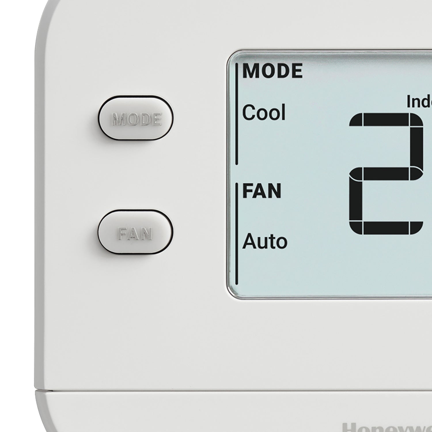 Honeywell Home X1N Nonprogrammable Thermostat with Conventional/Heat Pump Single-Stage Compatibility