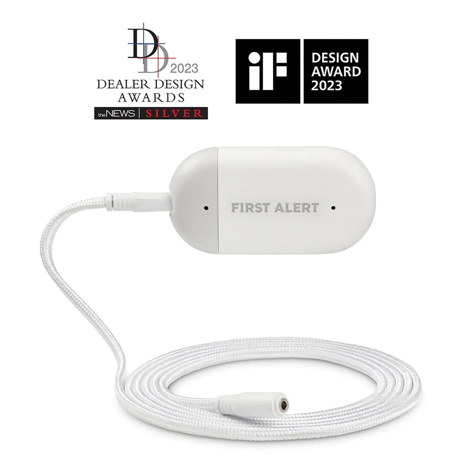 Honeywell Home L1 Wi-Fi Water Leak and Freeze Detector with 5-Ft. Cable Sensor