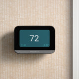 Honeywell Home X7S Smart Thermostat with Advanced Occupancy Sensing, Humidity Monitoring, and Customizable Touchscreen Display, Black