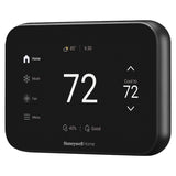 Honeywell Home X8S Smart Thermostat with Video Doorbell Compatibility, Indoor Air Quality Control, and Customizable Touchscreen Display, Black