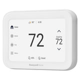 Honeywell Home X8S Smart Thermostat with Room Sensor, Video Doorbell Compatibility, IAQ Control, and Customizable Touch Screen Display, White