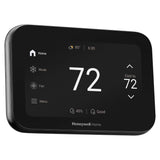 Honeywell Home X8S Smart Thermostat with Room Sensor, Video Doorbell Compatibility, IAQ Control, and Customizable Touch Screen Display, Black