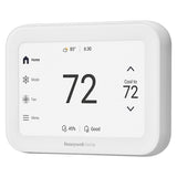 Honeywell Home X8S Smart Thermostat with Video Doorbell Compatibility, Indoor Air Quality Control, and Customizable Touchscreen Display, White