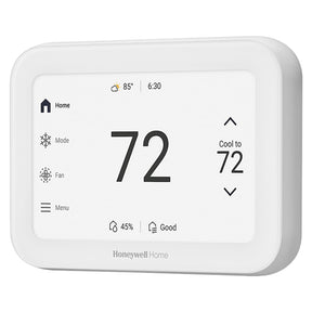 Honeywell Home X8S Smart Thermostat with Video Doorbell Compatibility, Indoor Air Quality Control, and Customizable Touchscreen Display, White
