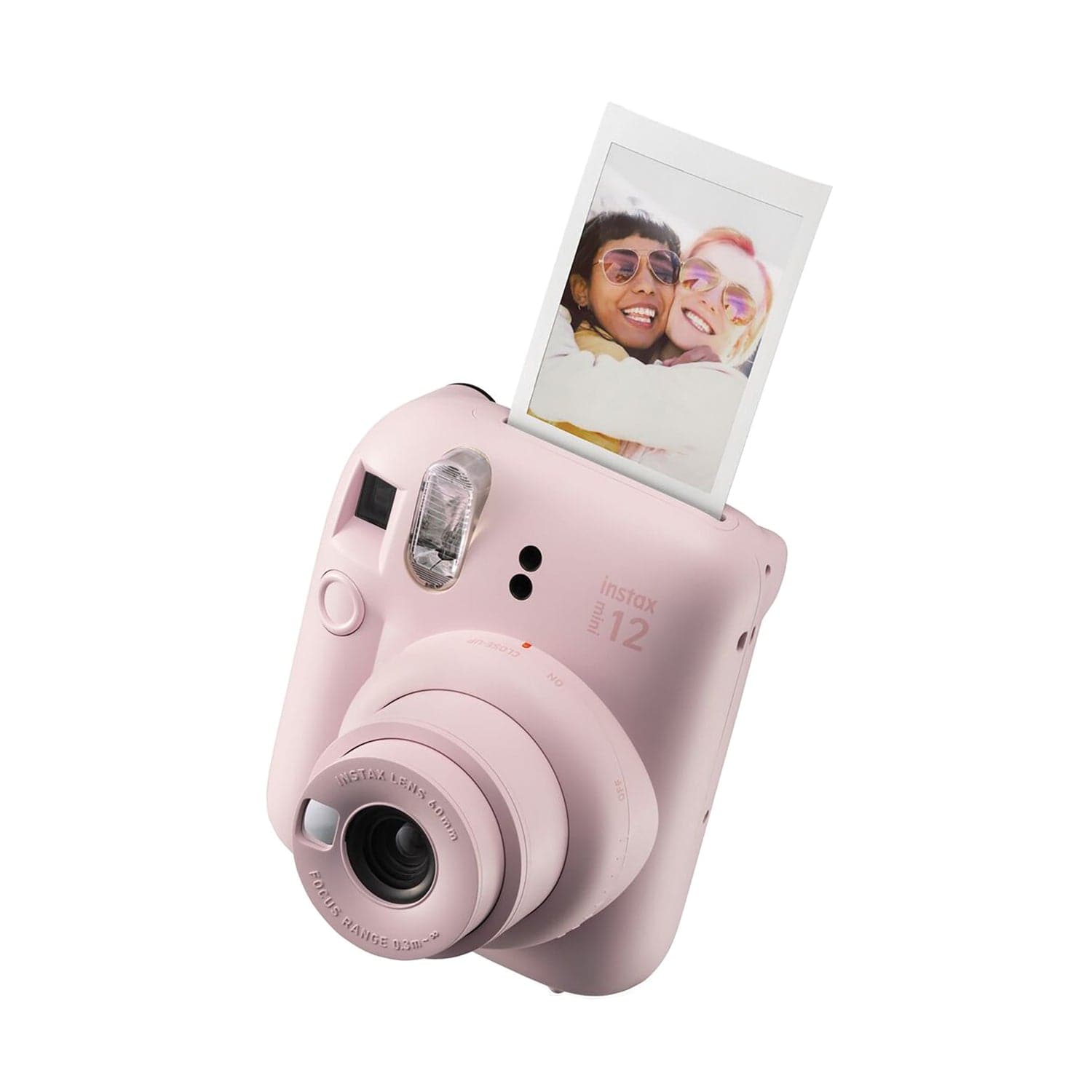 Fujifilm instax mini 12 Instant Film Camera, Blossom Pink