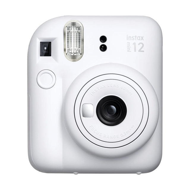 Fujifilm instax mini 12 Instant Film Camera, Clay White
