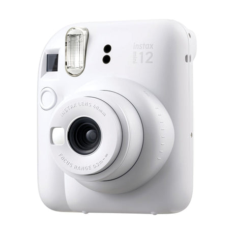 Fujifilm instax mini 12 Instant Film Camera, Clay White