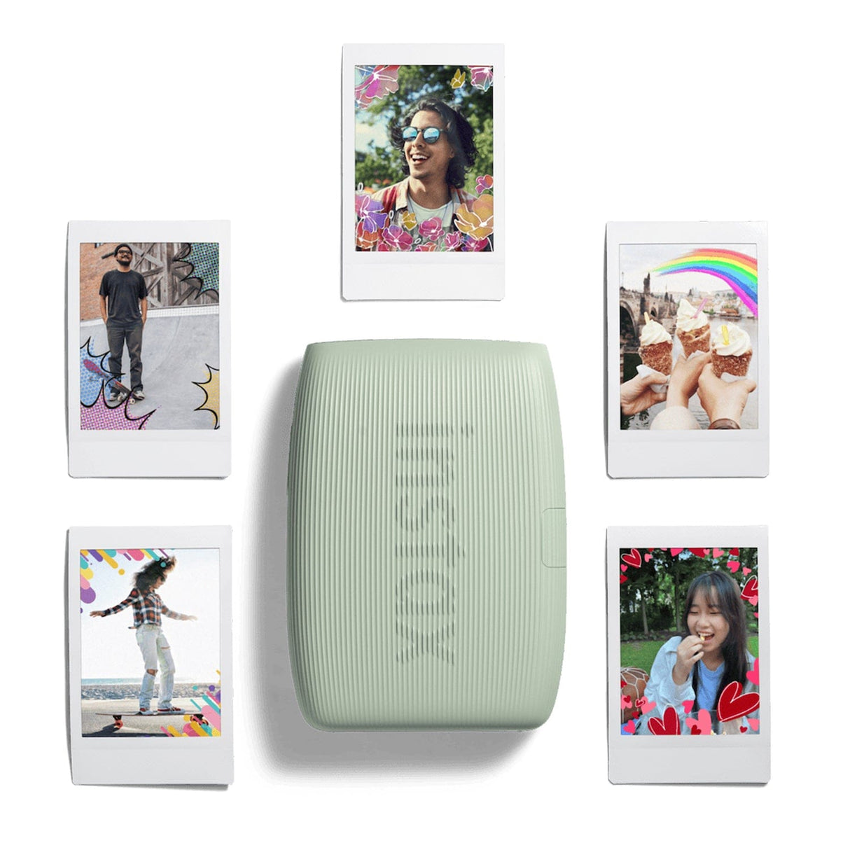 Fujifilm instax mini Link 3 Smartphone Printer, Sage Green